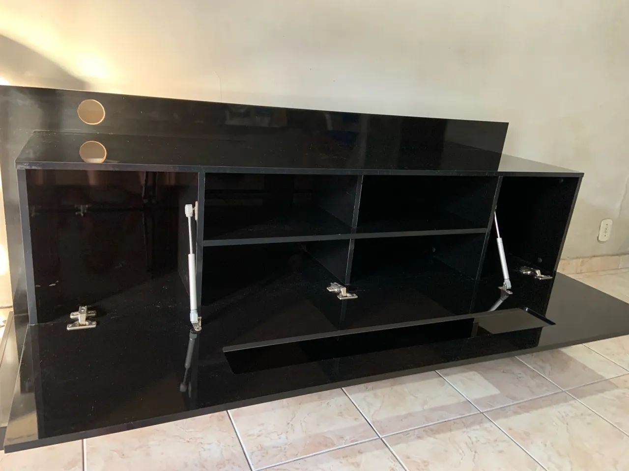 Rack de TV Preto  - Foto 3