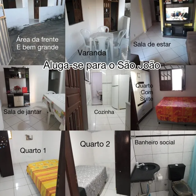 Casa pra alugar São João Cruz das almas