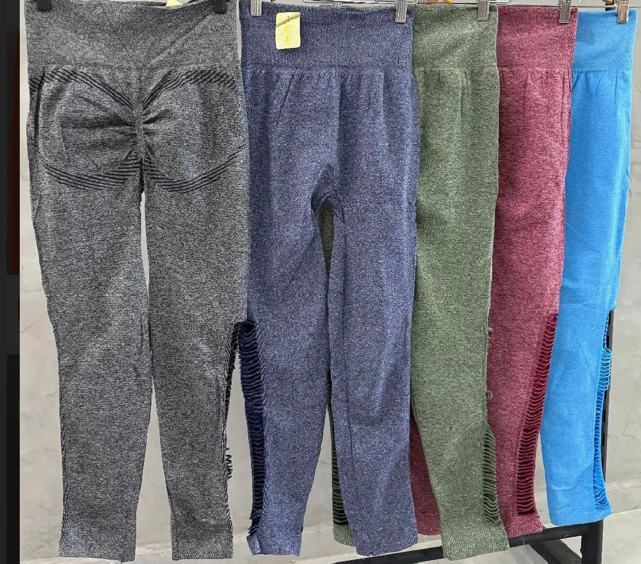 Leggings Fitness Sem Costura - Várias Cores