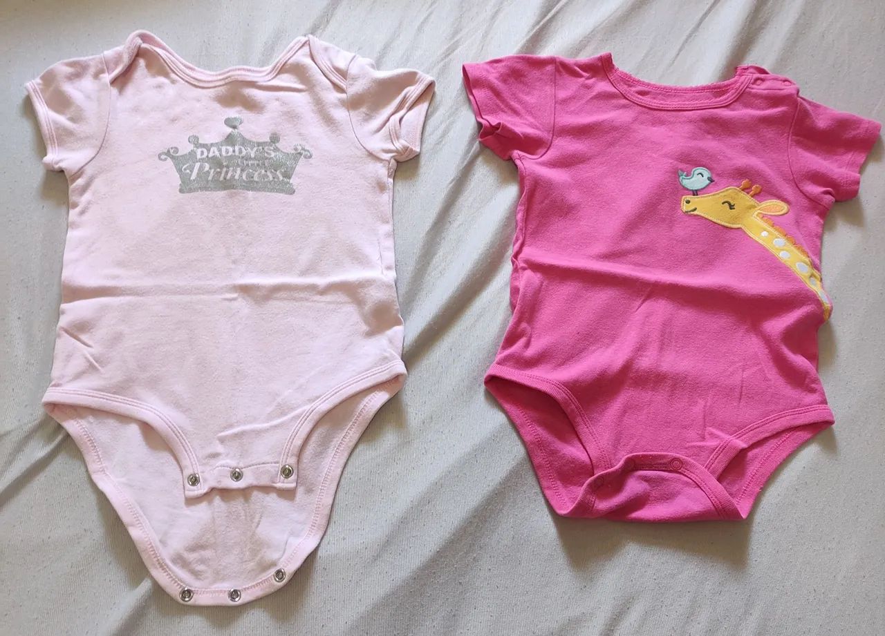 Lote body Carter's menina ( todos por 30,00) - Foto 2