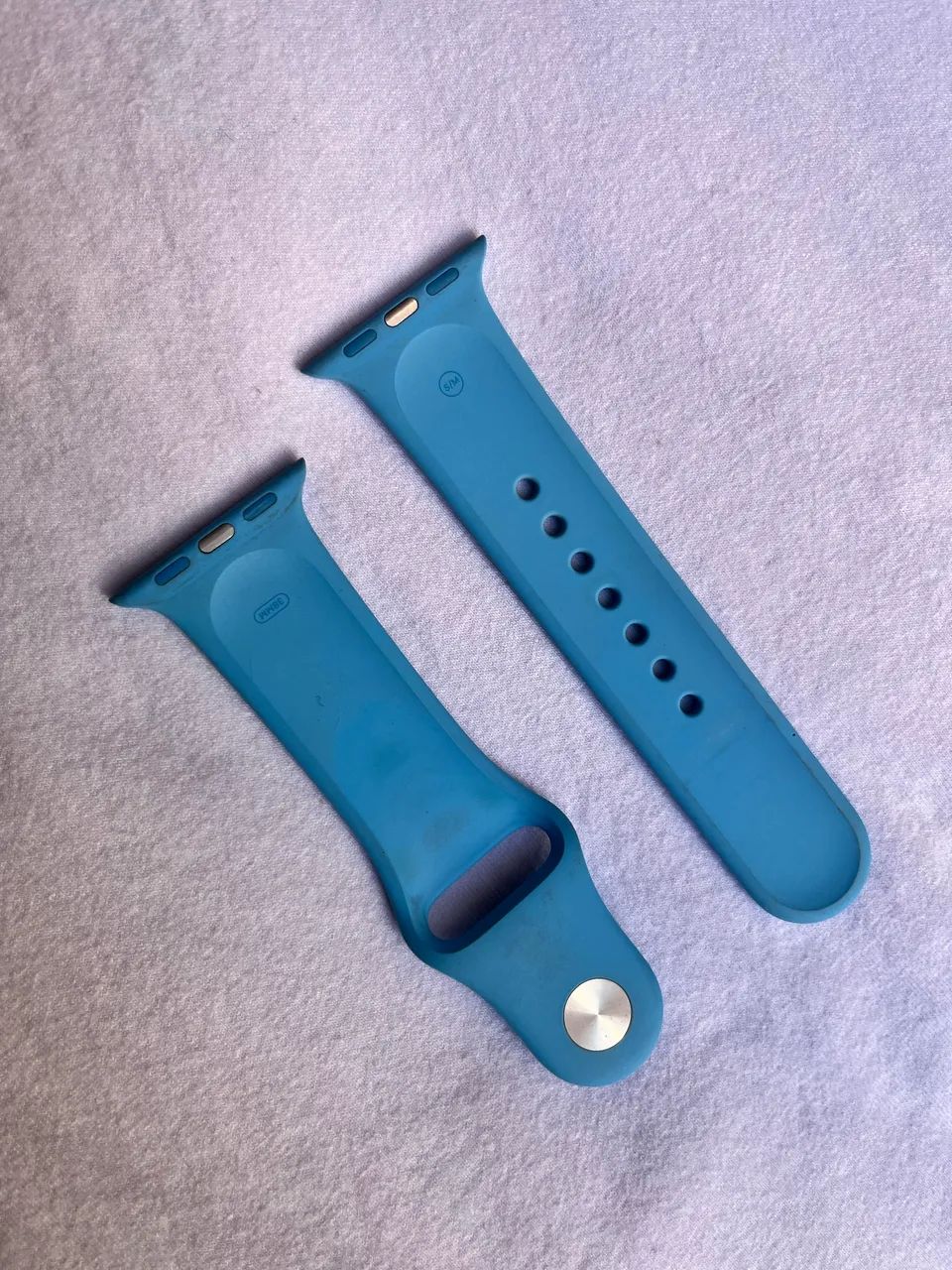 Pulseira Apple Watch original azul piscina  - Foto 2