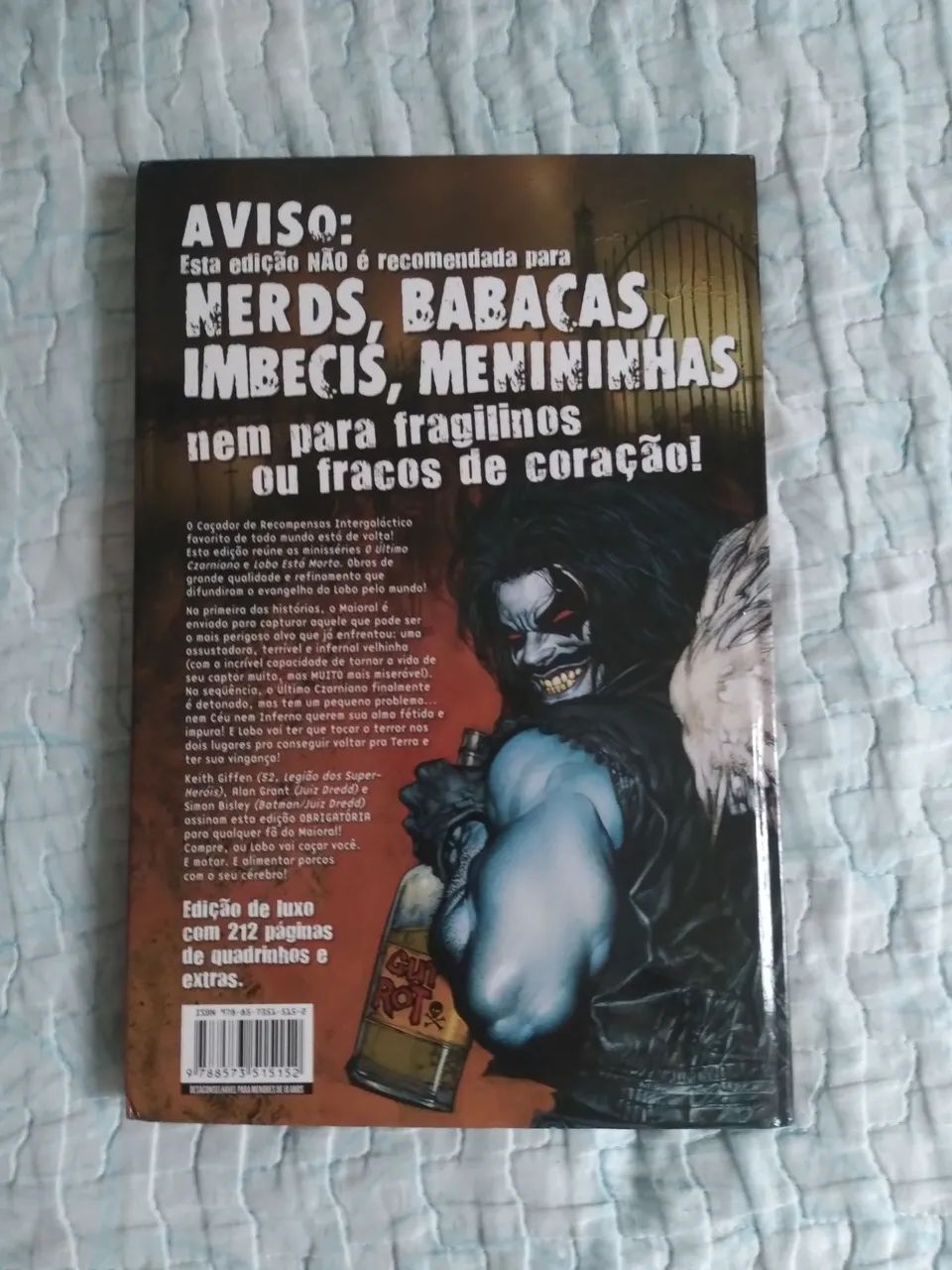 HQ Lobo DC capa dura evangelho segundo lobo - Foto 3