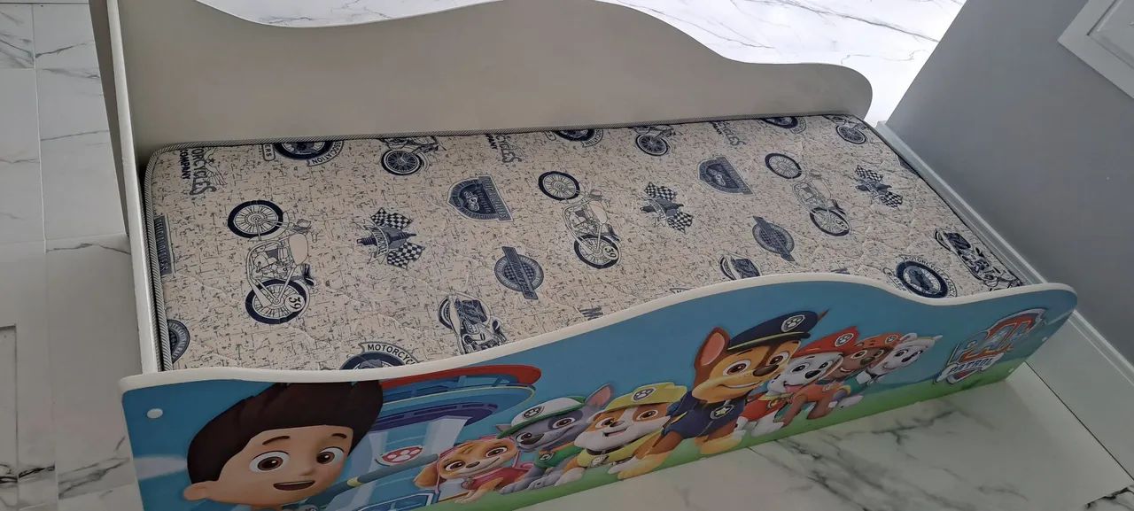 Cama Solteiro Patrulha Canina - Foto 2
