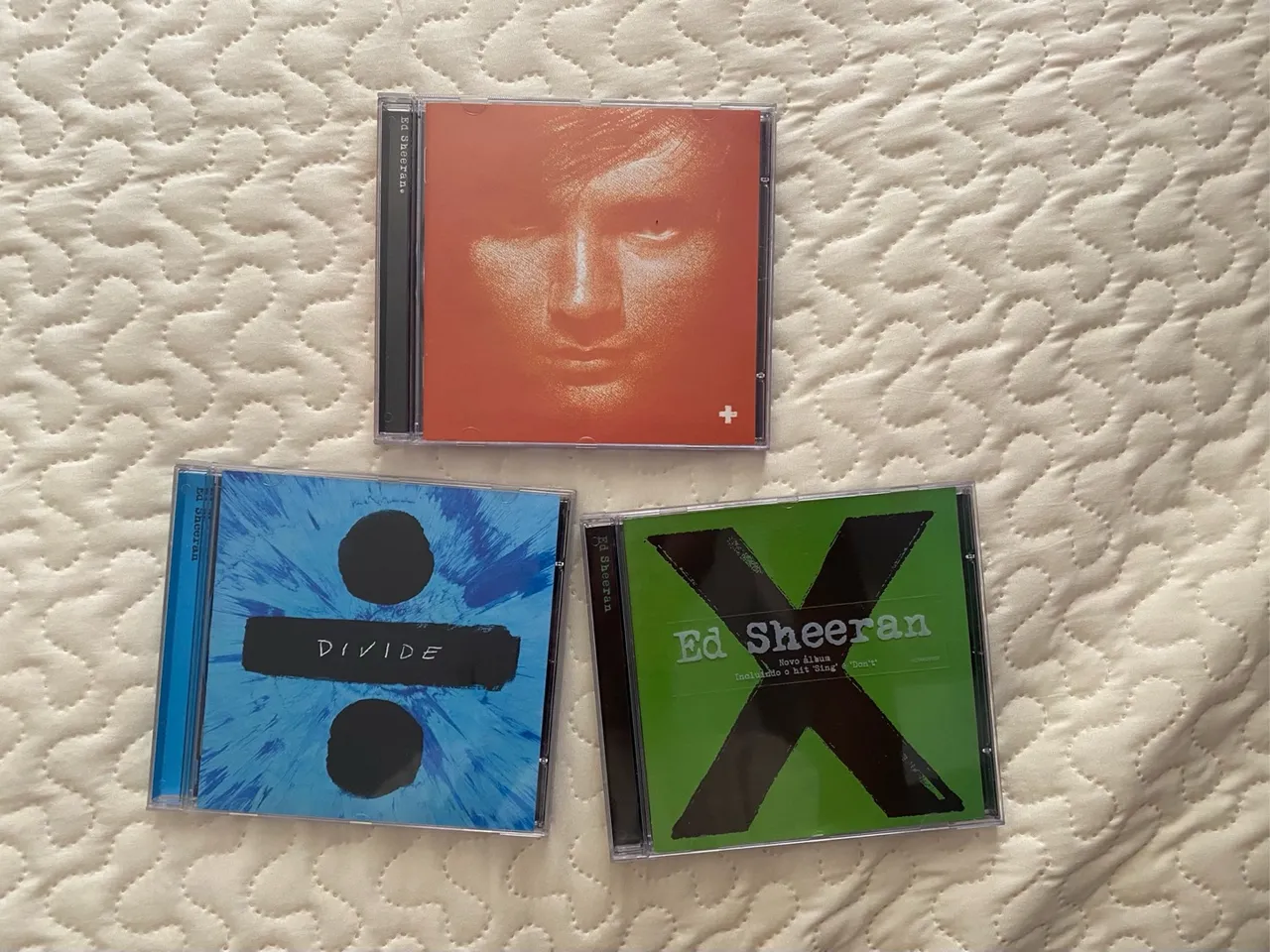 CDs Ed Sheeran - Plus / Multiply / Divide