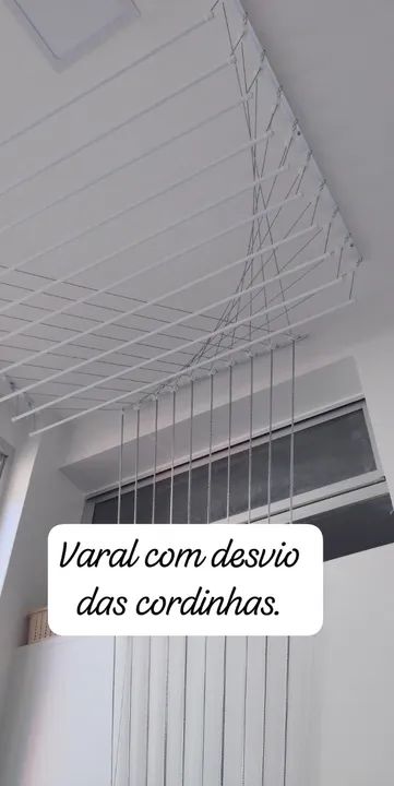 Varal de teto - Foto 2