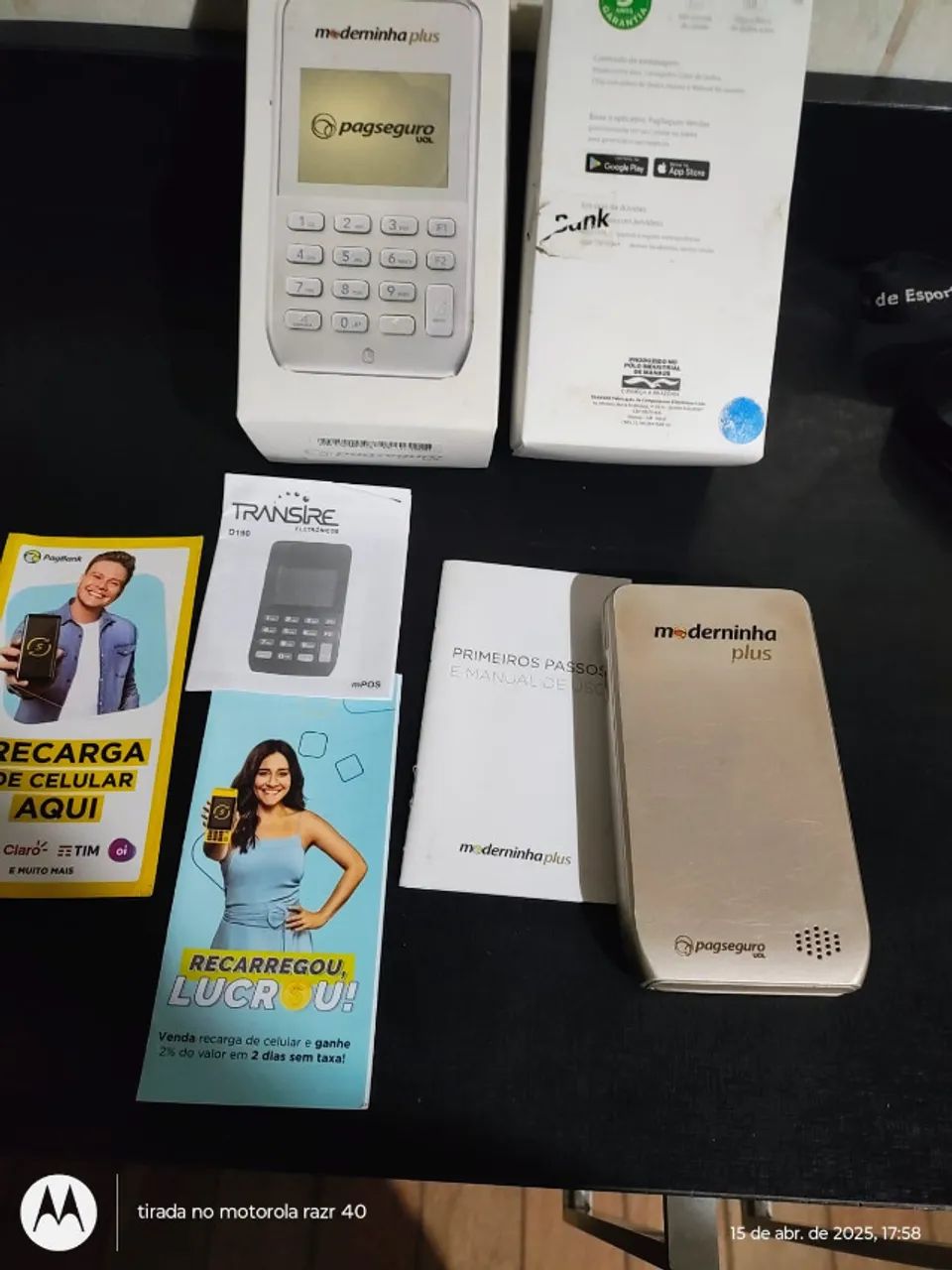 pagseguro moderninha plus