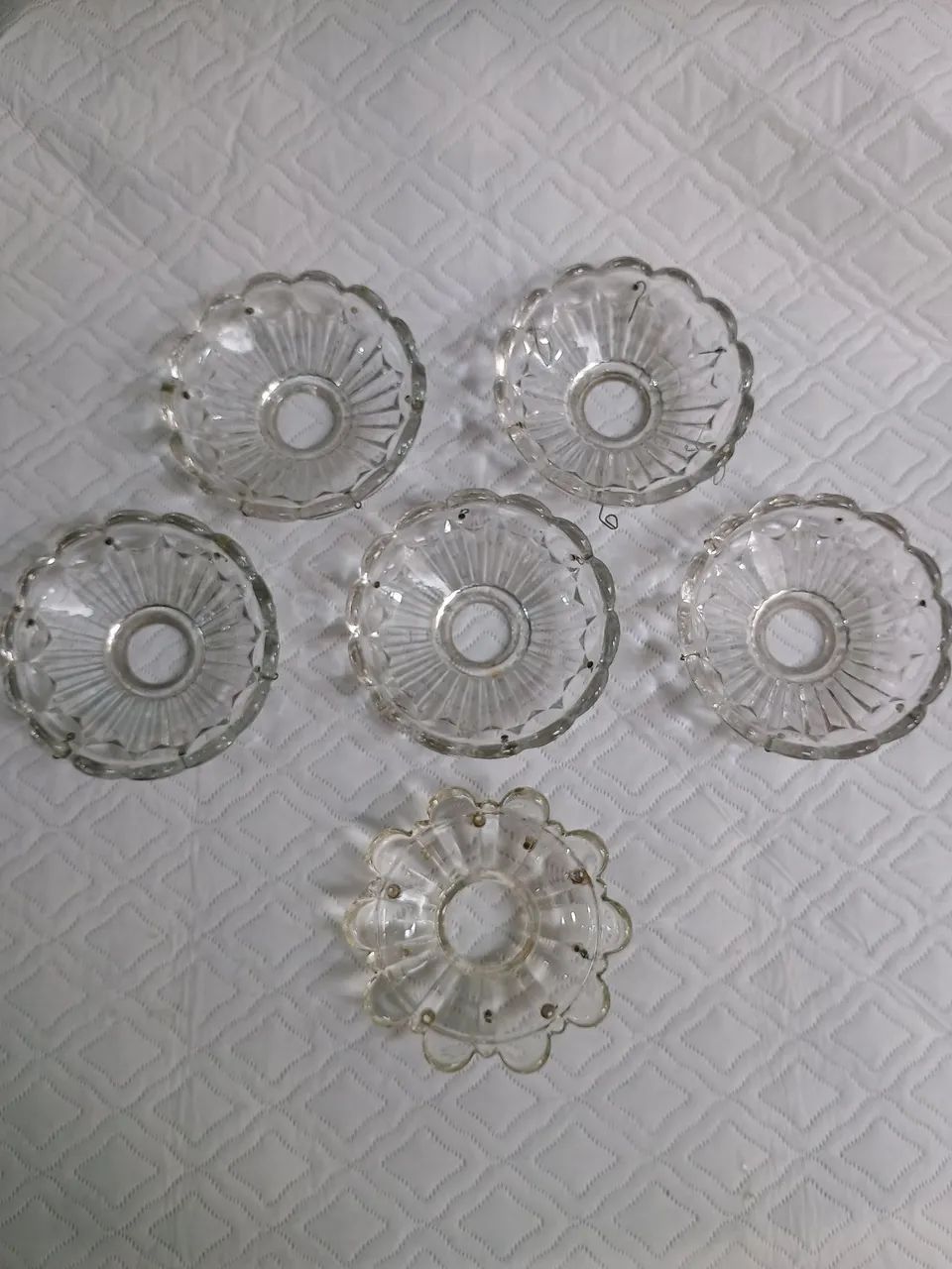 Peças de lustre de cristal