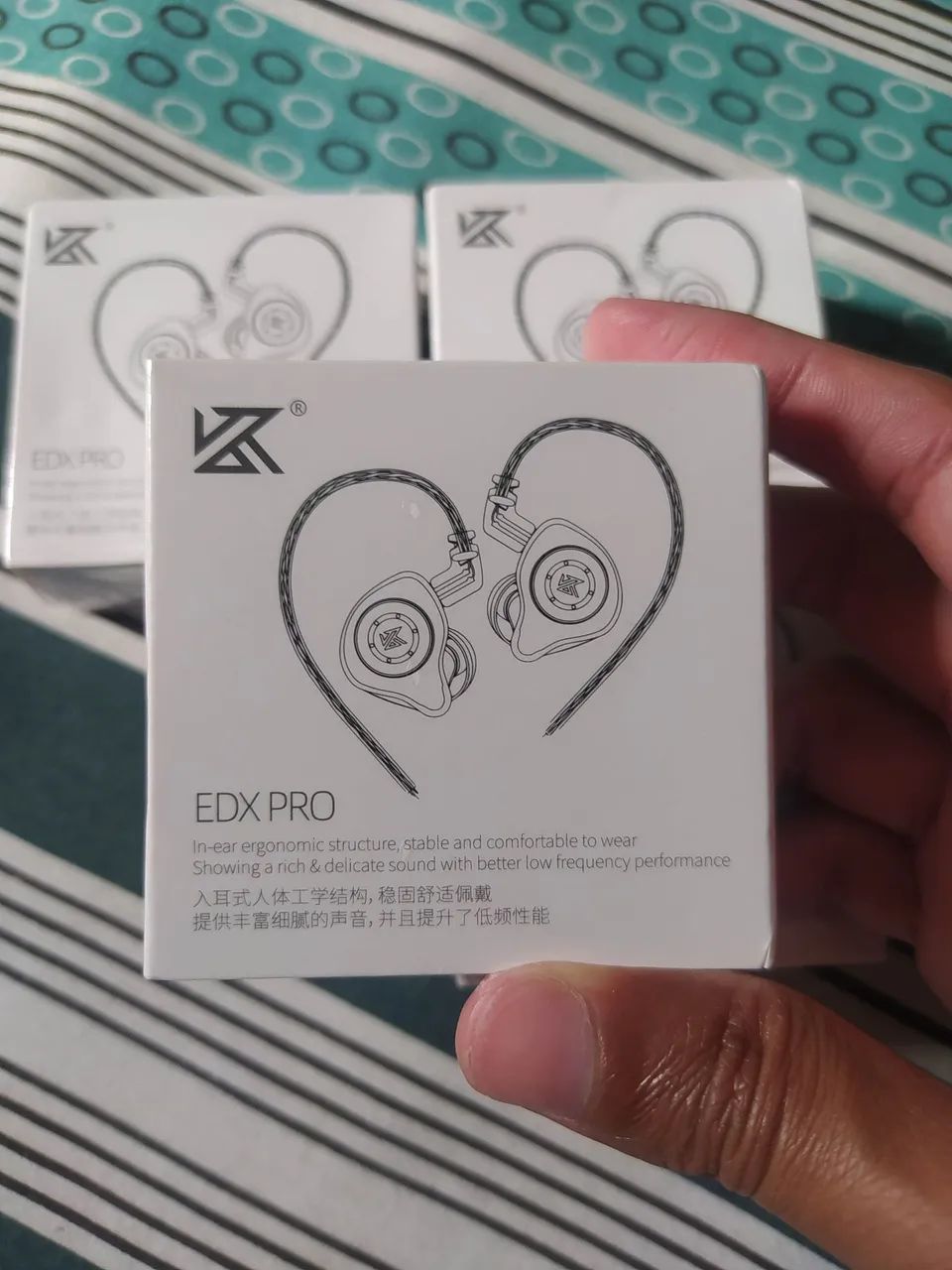 KZ EDXPRO ((SEM MICROFONE)) LACRADO, ALTA QUALIDADE. - Foto 3