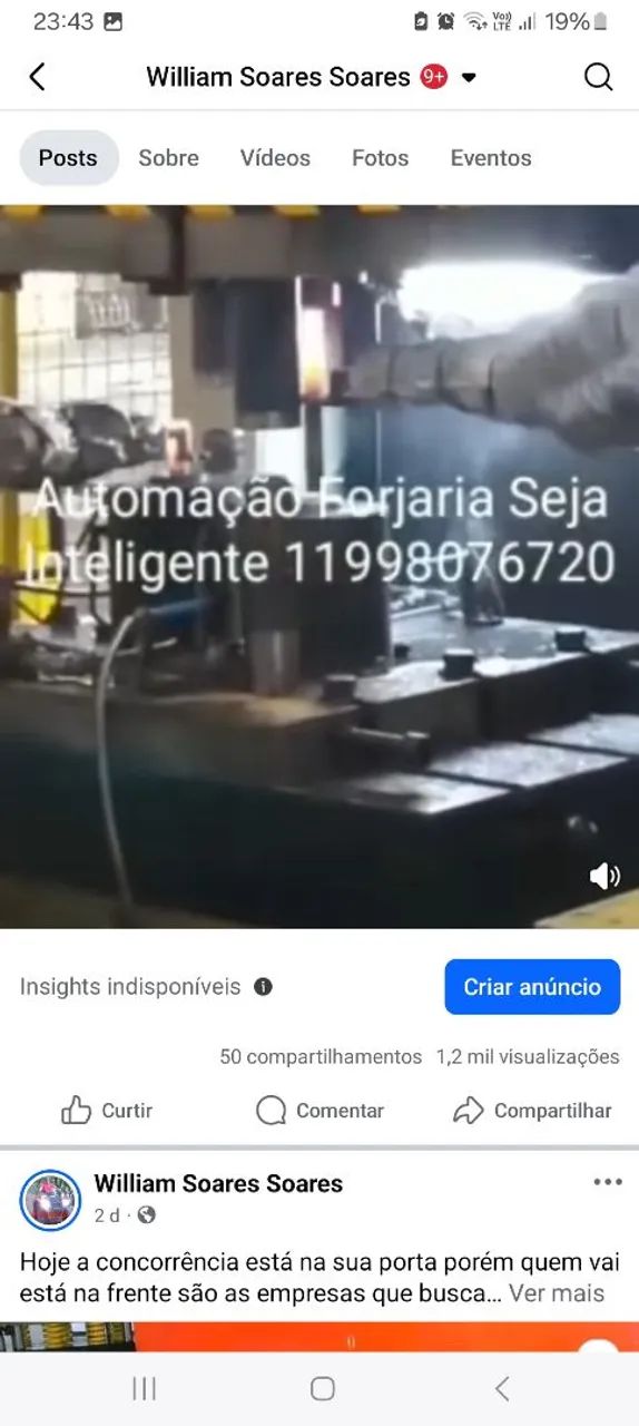 Automação Forjaria Inteligente