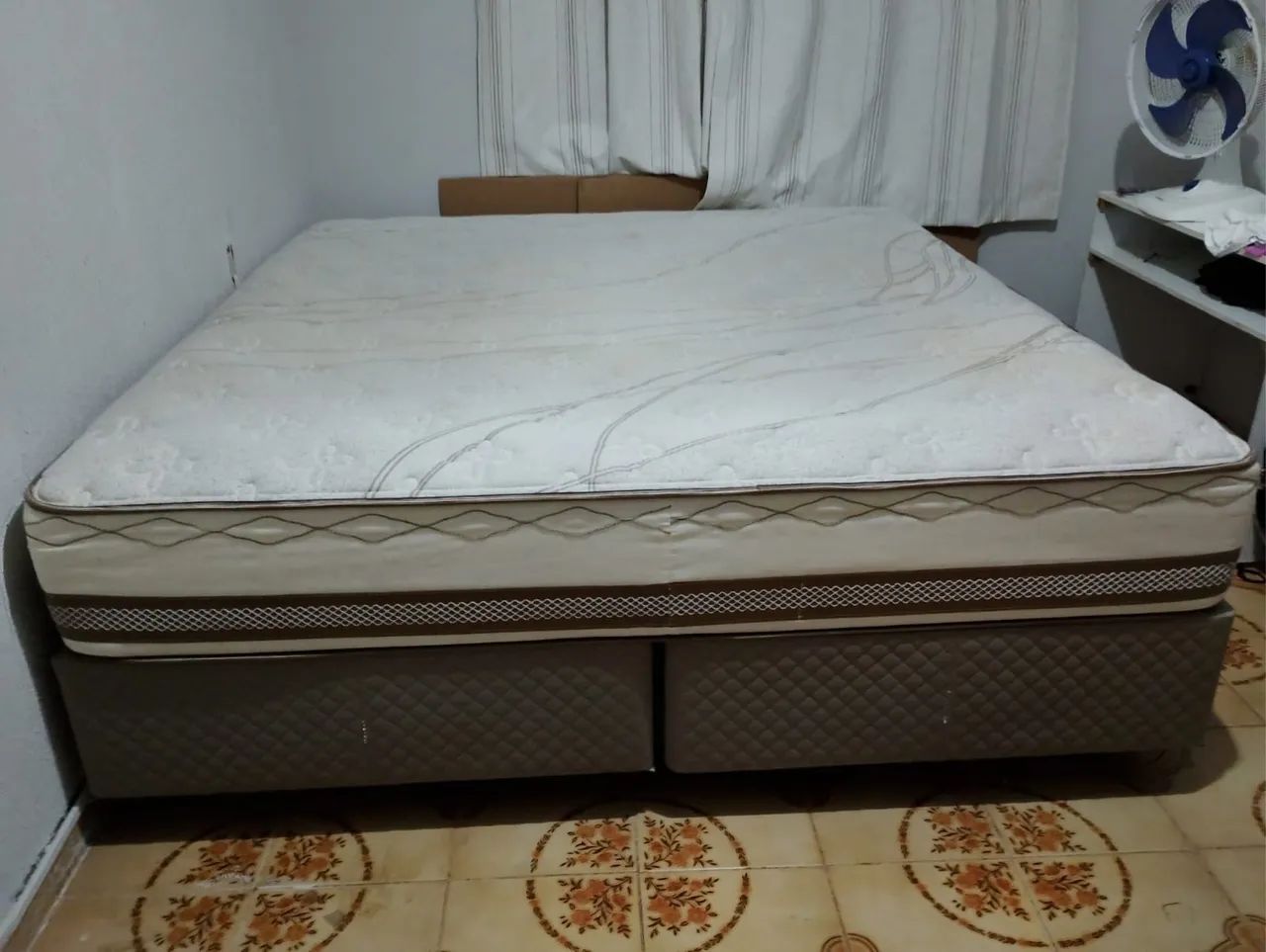 Cama king com nota fiscal 64842037854722121