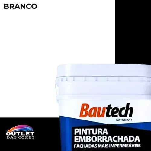 Mega Pintura Emborrachada Bautech 4kg Cores (borracha) - Foto 2