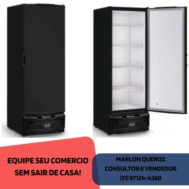 Freezer Vertical Tripla Ação Gelopar 577 Litros Porta Cega