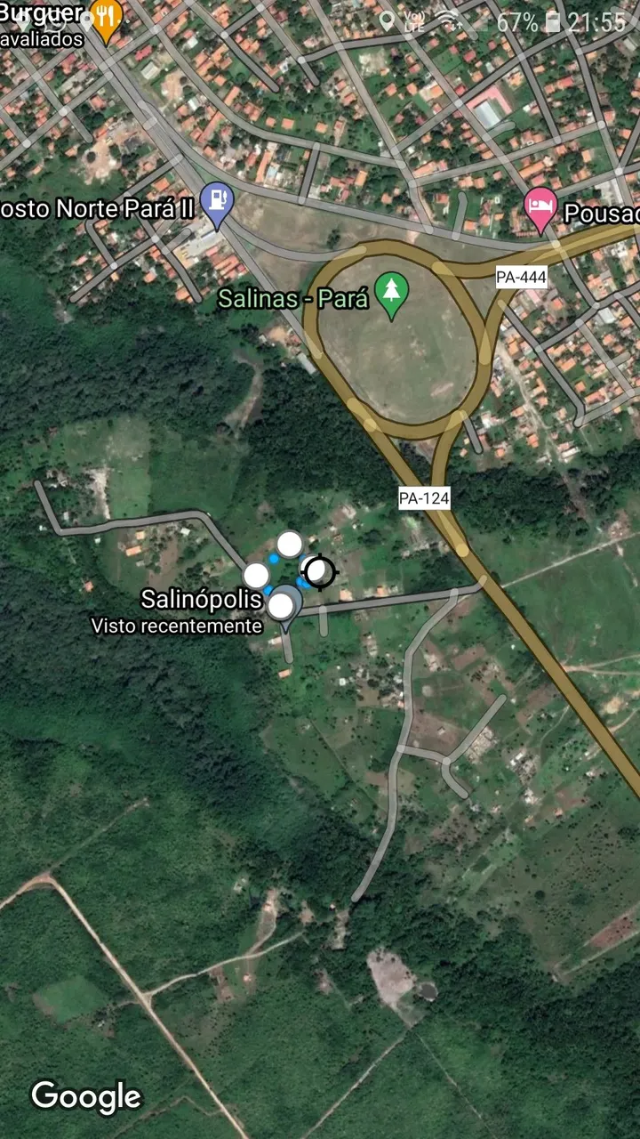 Lotes Salinas 10x25 trevo 100mts PA