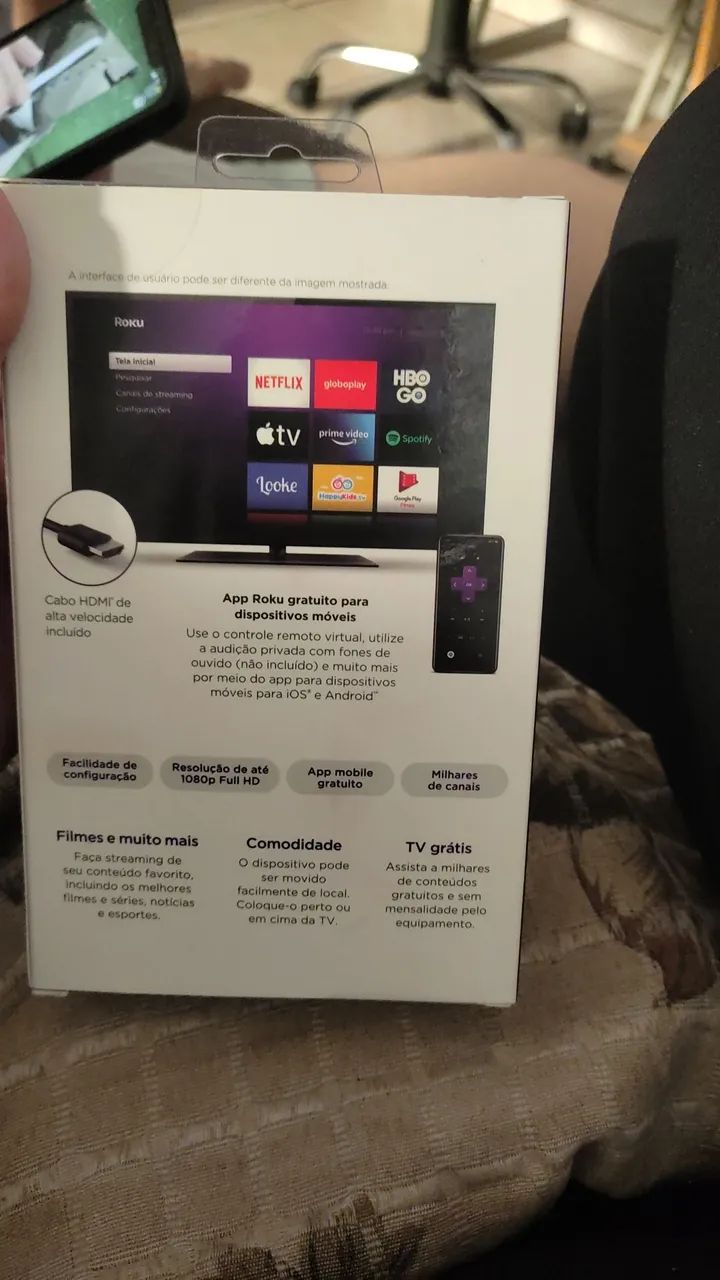 Roku Express - Streaming rápido e descomplicado - Foto 3