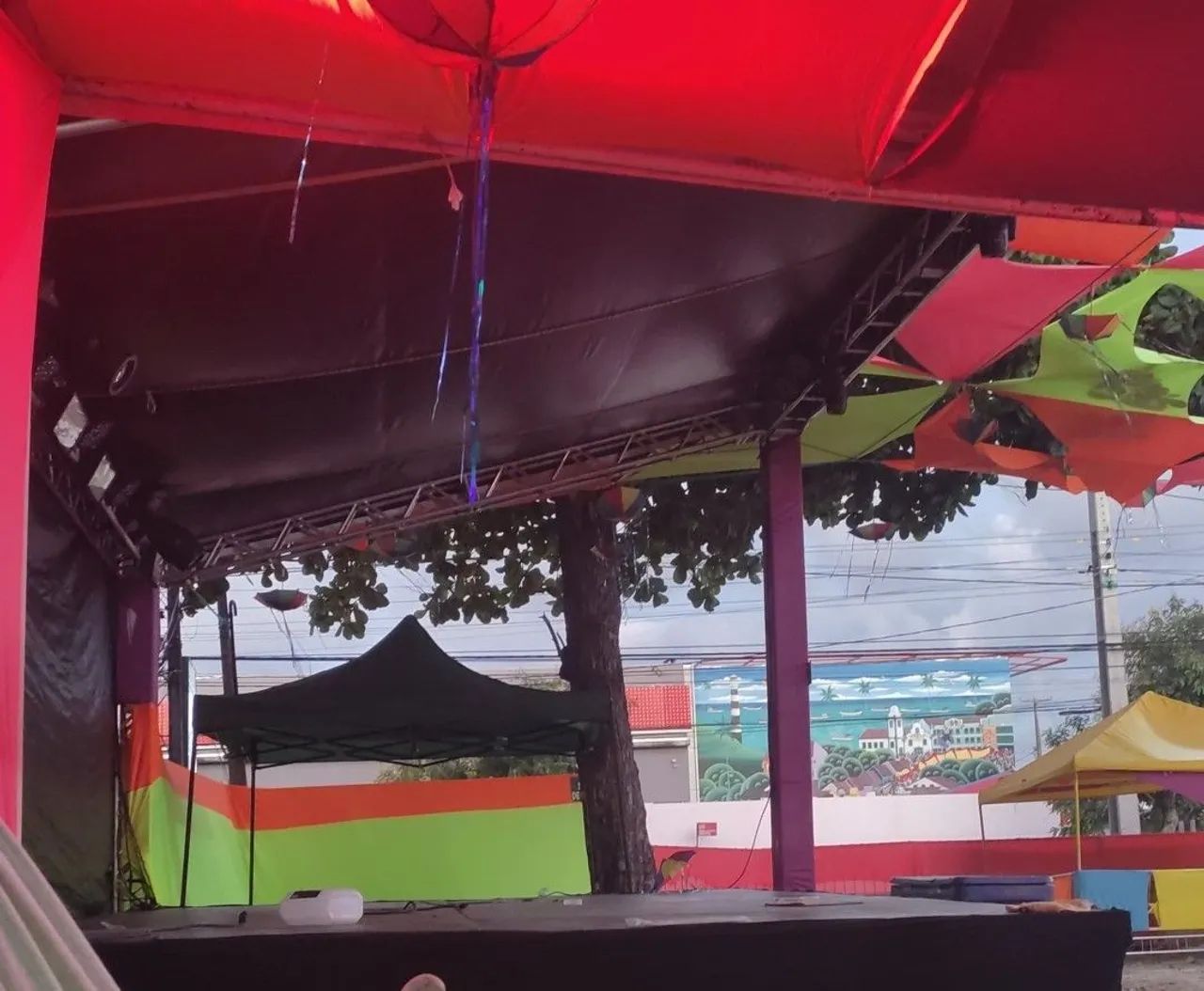 Palco 6 x 4 completo , para locação em eventos. - Foto 5