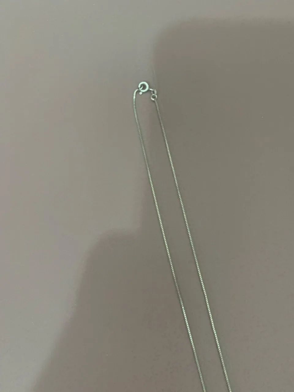 corrente de prata com pingente - Foto 3