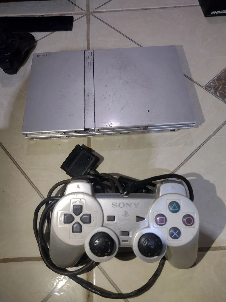 PS2 prata 