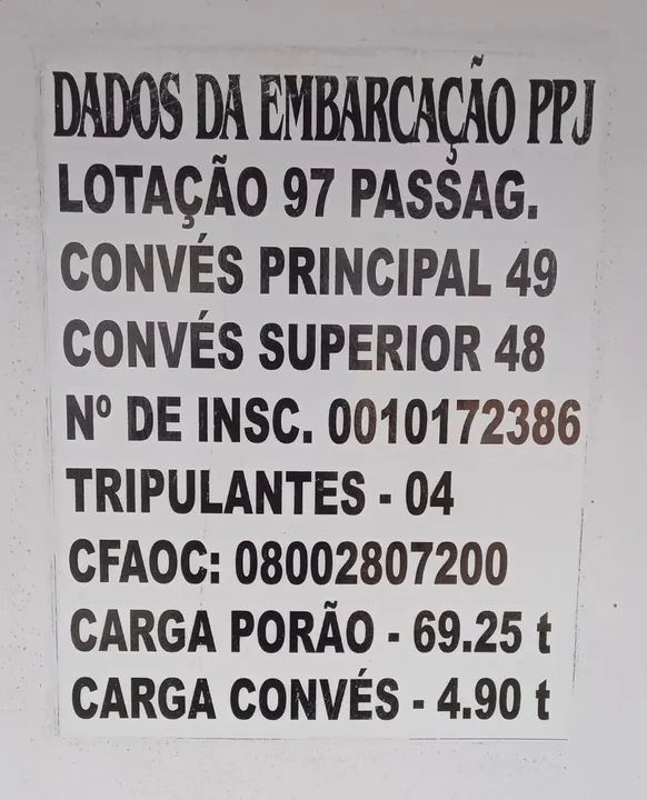 Embarcação PPJ  - Foto 8