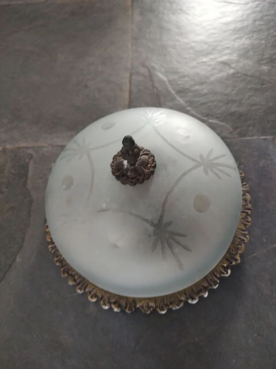 11 Lustre Clássico com 5 Cúpulas de Vidro - Foto 5