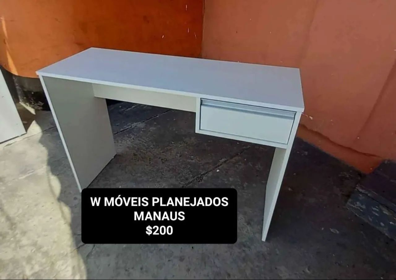 Escrivaninhas Branco em MDF (Preços estão nas Imagens) - Foto 5