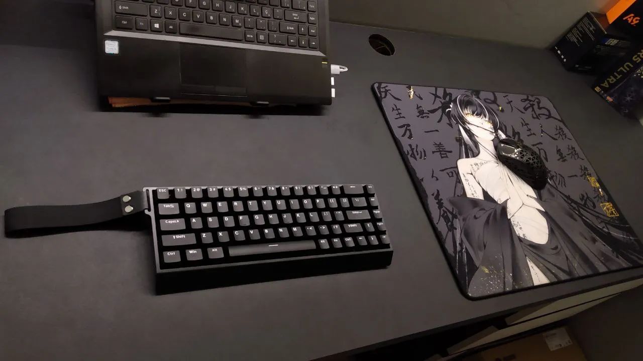 TECLADO WIN 60HE Magnetic Edition AULA + Lanyard 