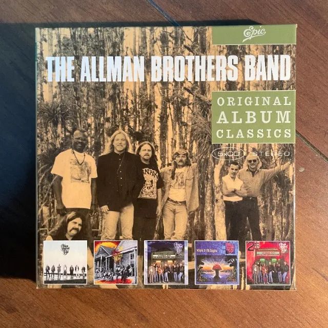 The Allman Brothers Band - Box Original Album Classics (Importado, 5 CDs) - Foto 2