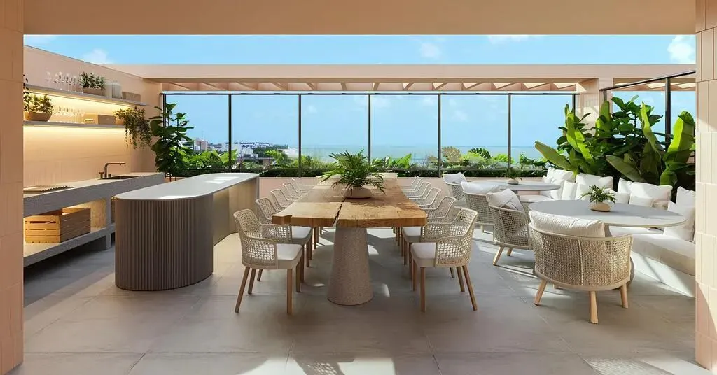 Lançamento na Praia de Caboinha: Vivere Praia Concept Apartamentos e Coberturas de 3 quart