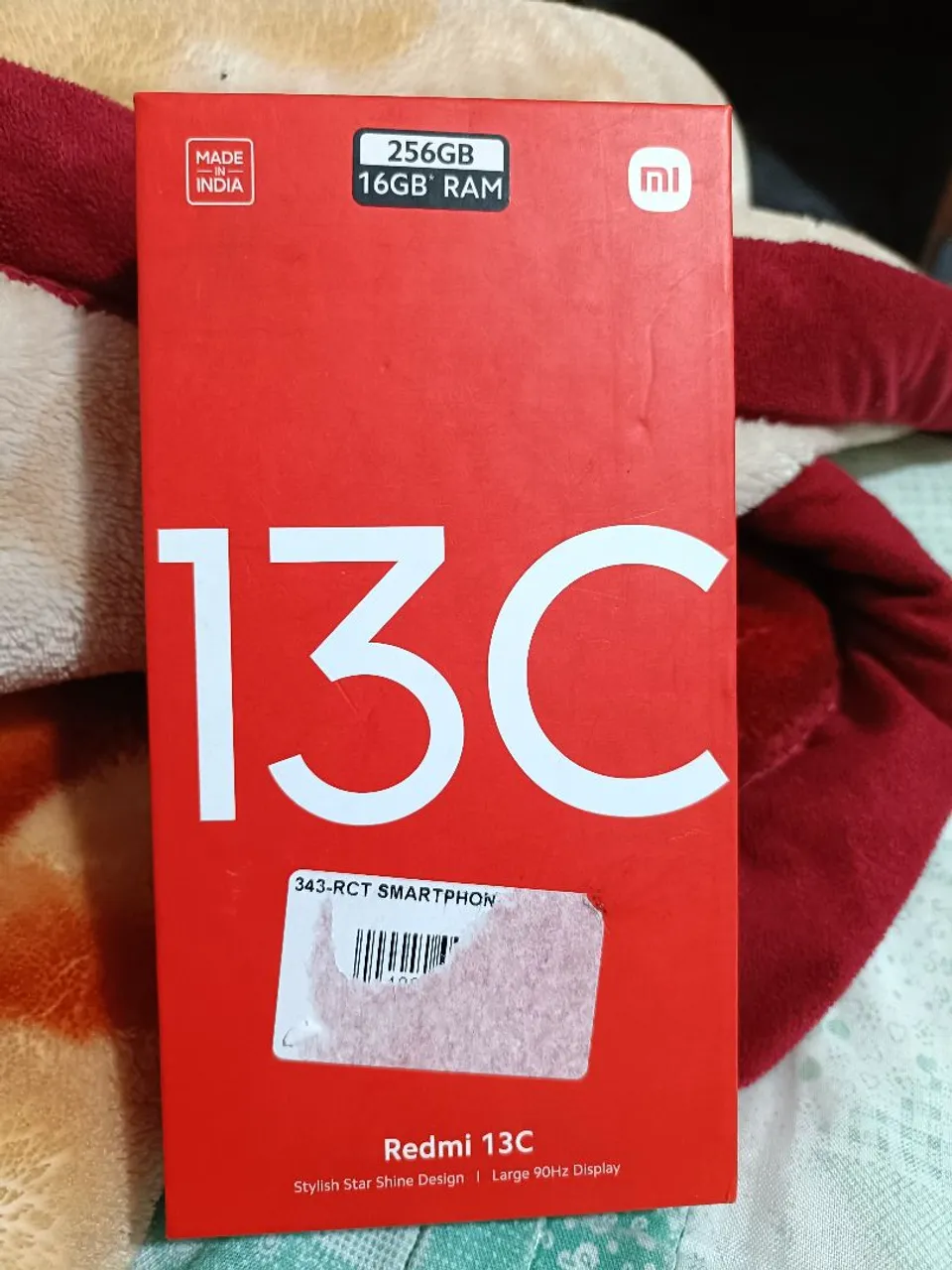 Redmi 13C 256GB 16GB RAM - Novo na Caixa