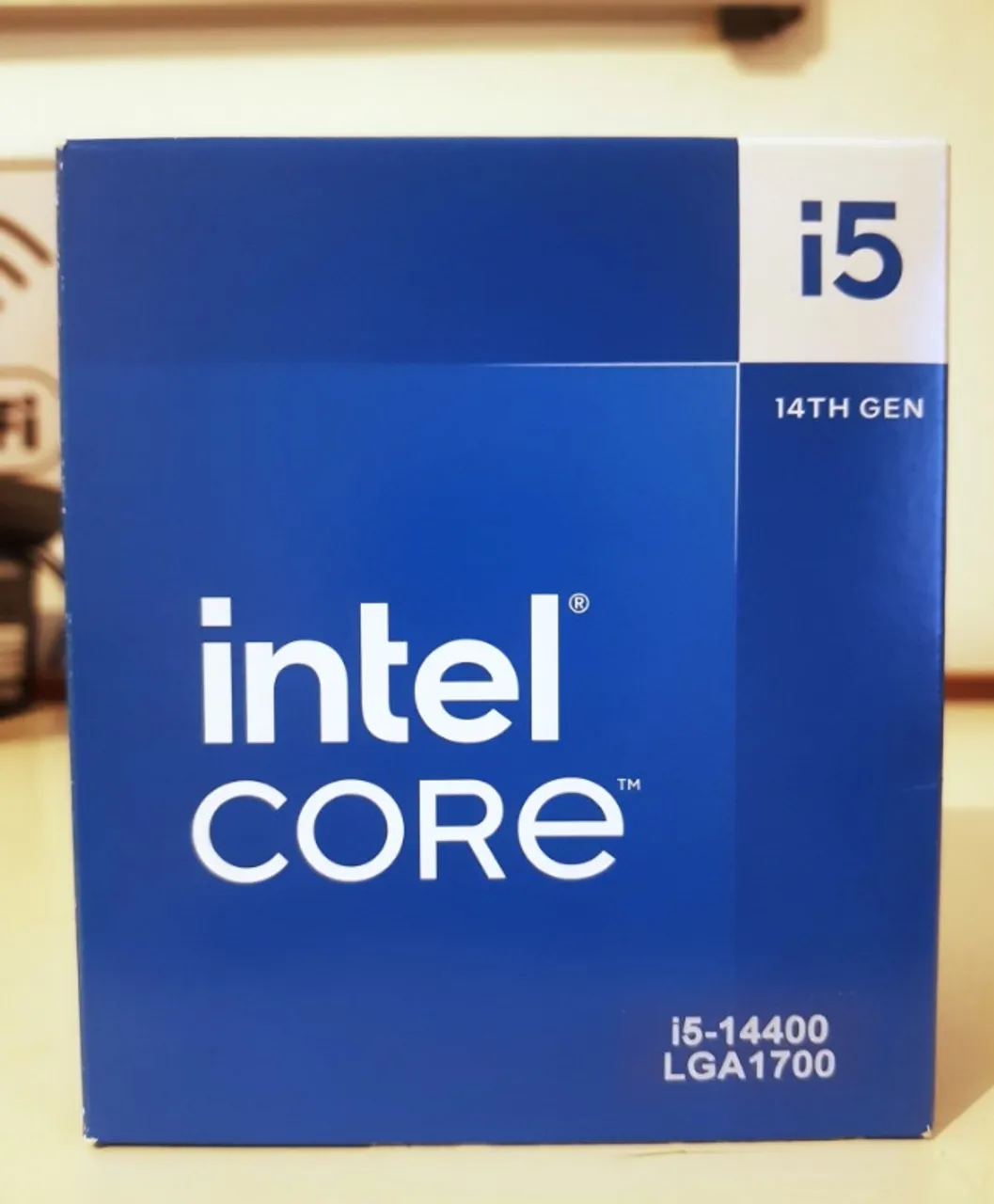 Caixa Vazia Embalagem Processador Intel i5