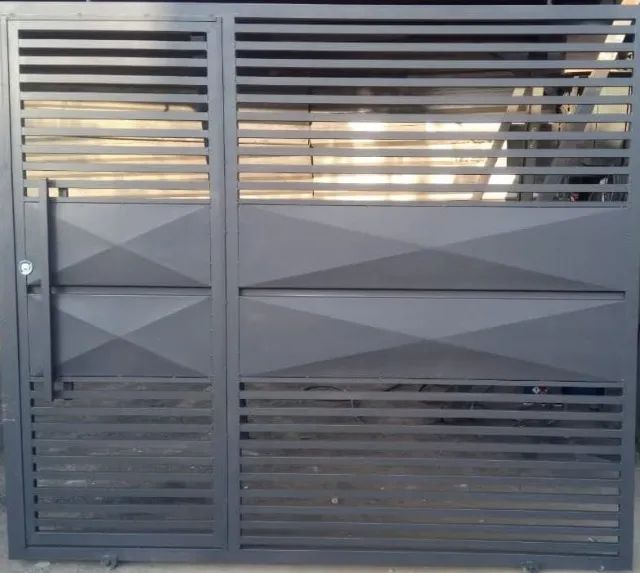 PORTÃO DE CORRER PARA GARAGEM