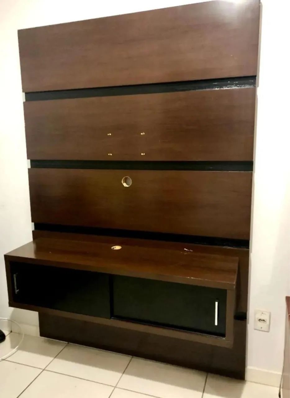 Rack De Sala Com Painel 