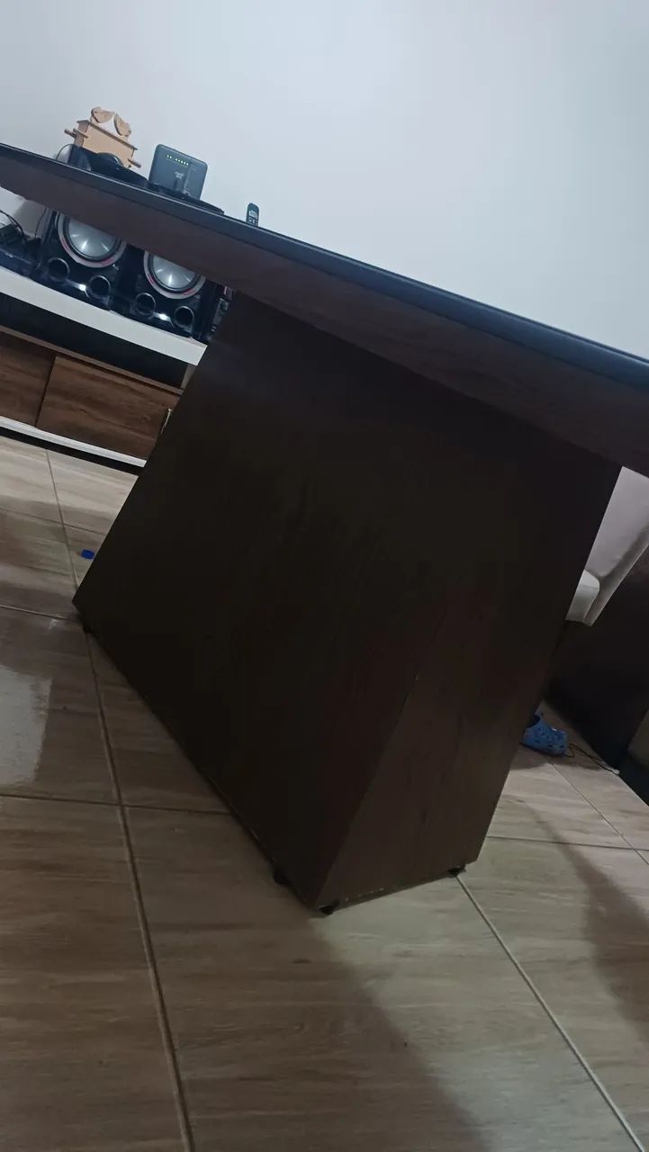 Mesa tampo de vidro - Foto 4