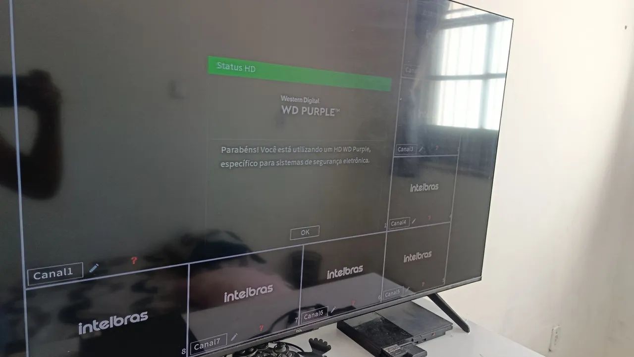 DVR Intelbras hd externo 1T 8 canais - Foto 4
