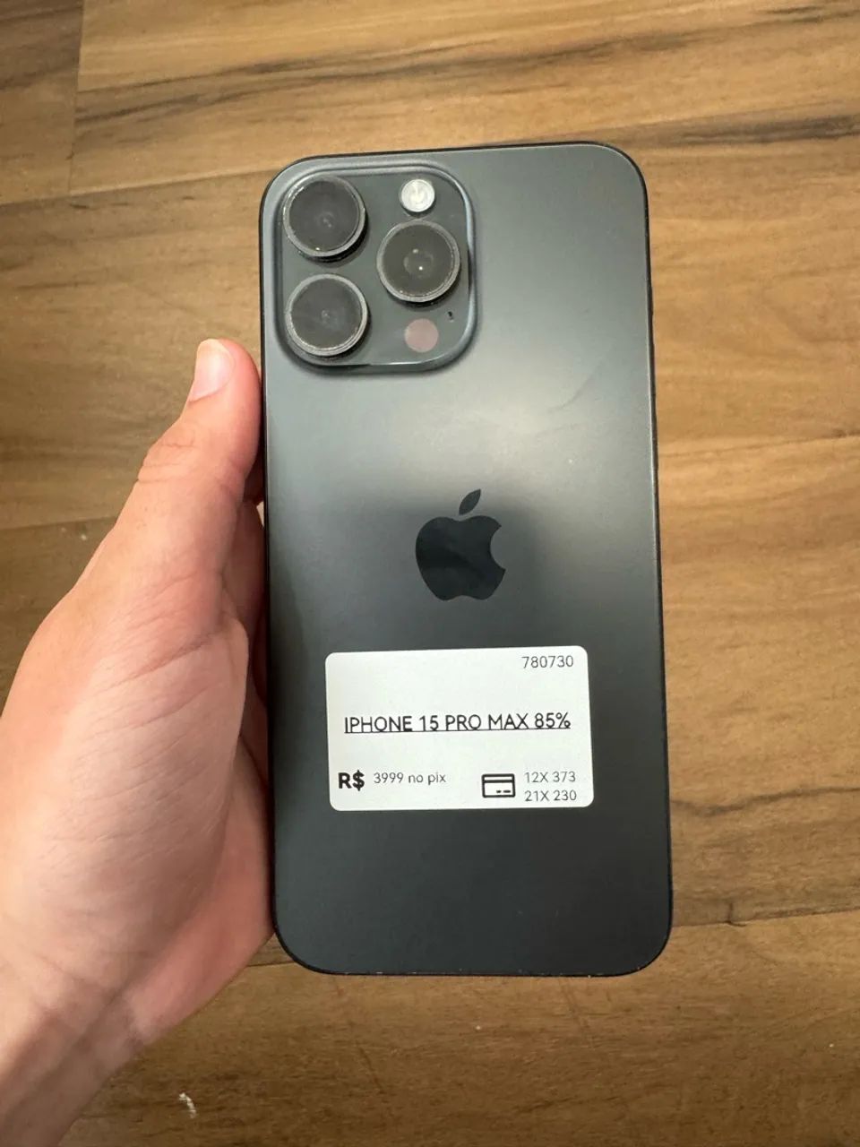 iPhone 15 Pro Max 85% semi novo - Foto 4
