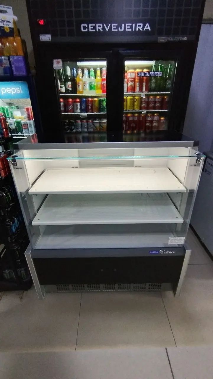 BALCÃO REFRIGERADO PLACA FRIA 1.10 METRO GELOPAR  - Foto 5