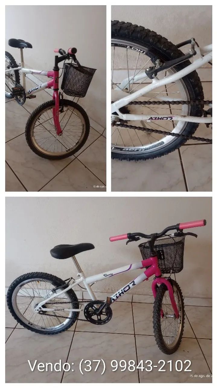 Bicicleta Aro 20 Athor Charmy (Pouco usada)