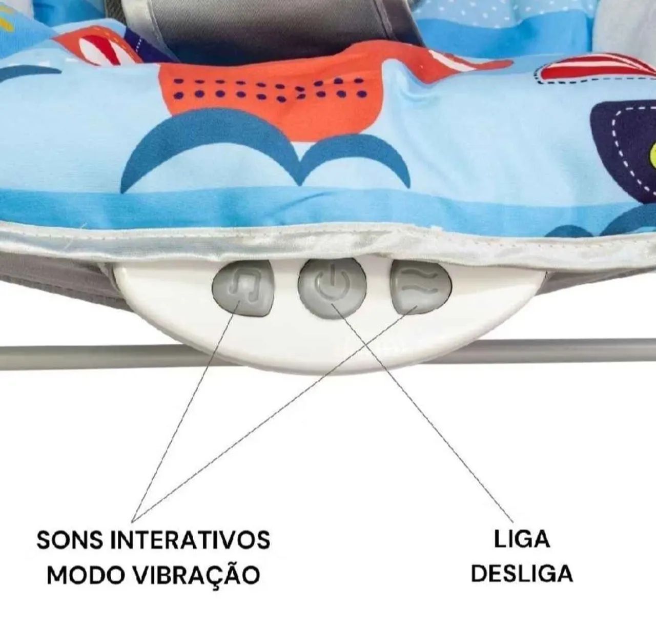 Cadeirinha de descanso de bebê  - Foto 2