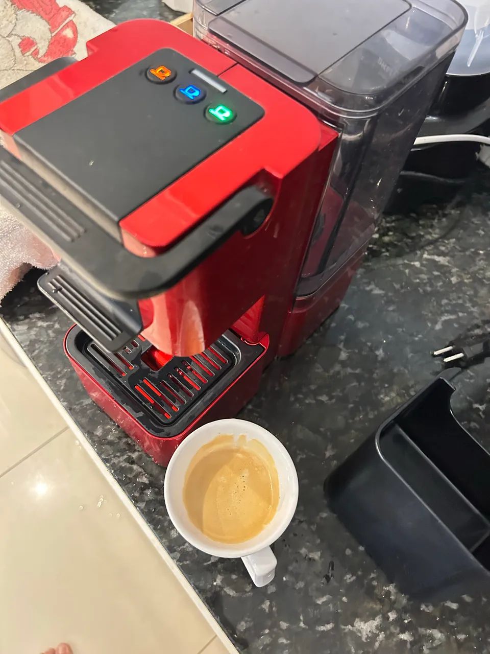 Cafeteira 3 corações 