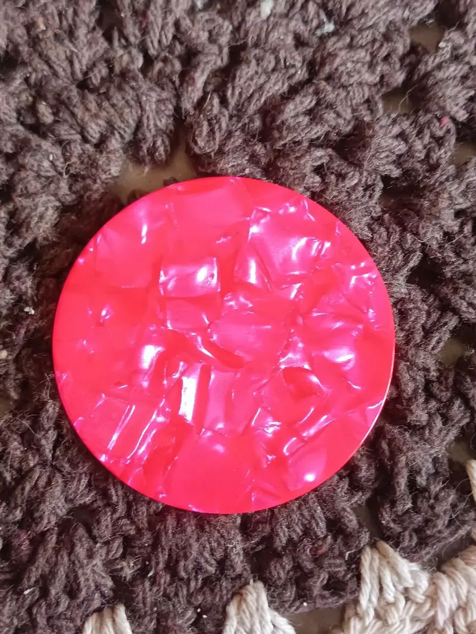 Palheta flexível rosa futebol de botão  - Foto 4