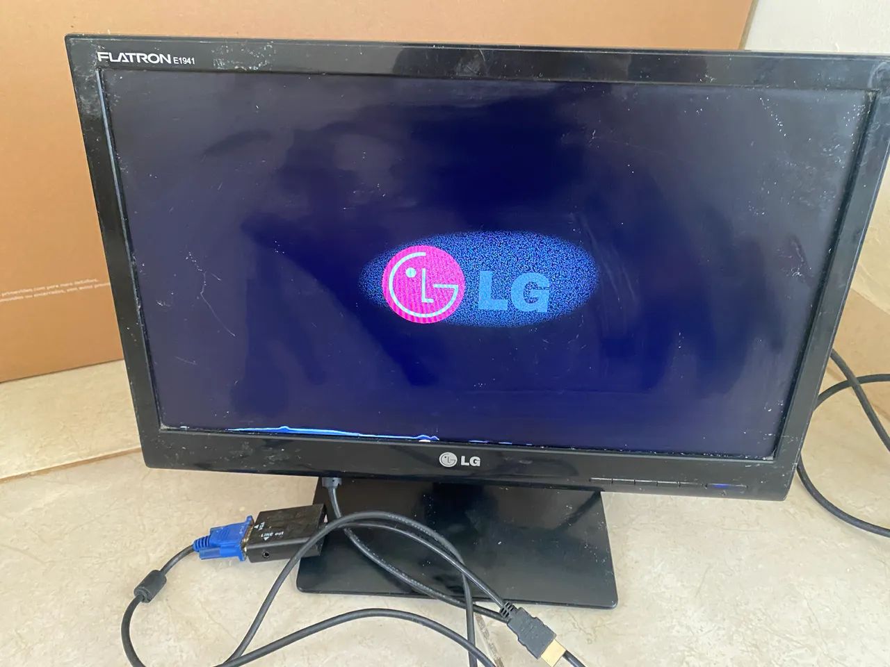 Monitor LG defeito