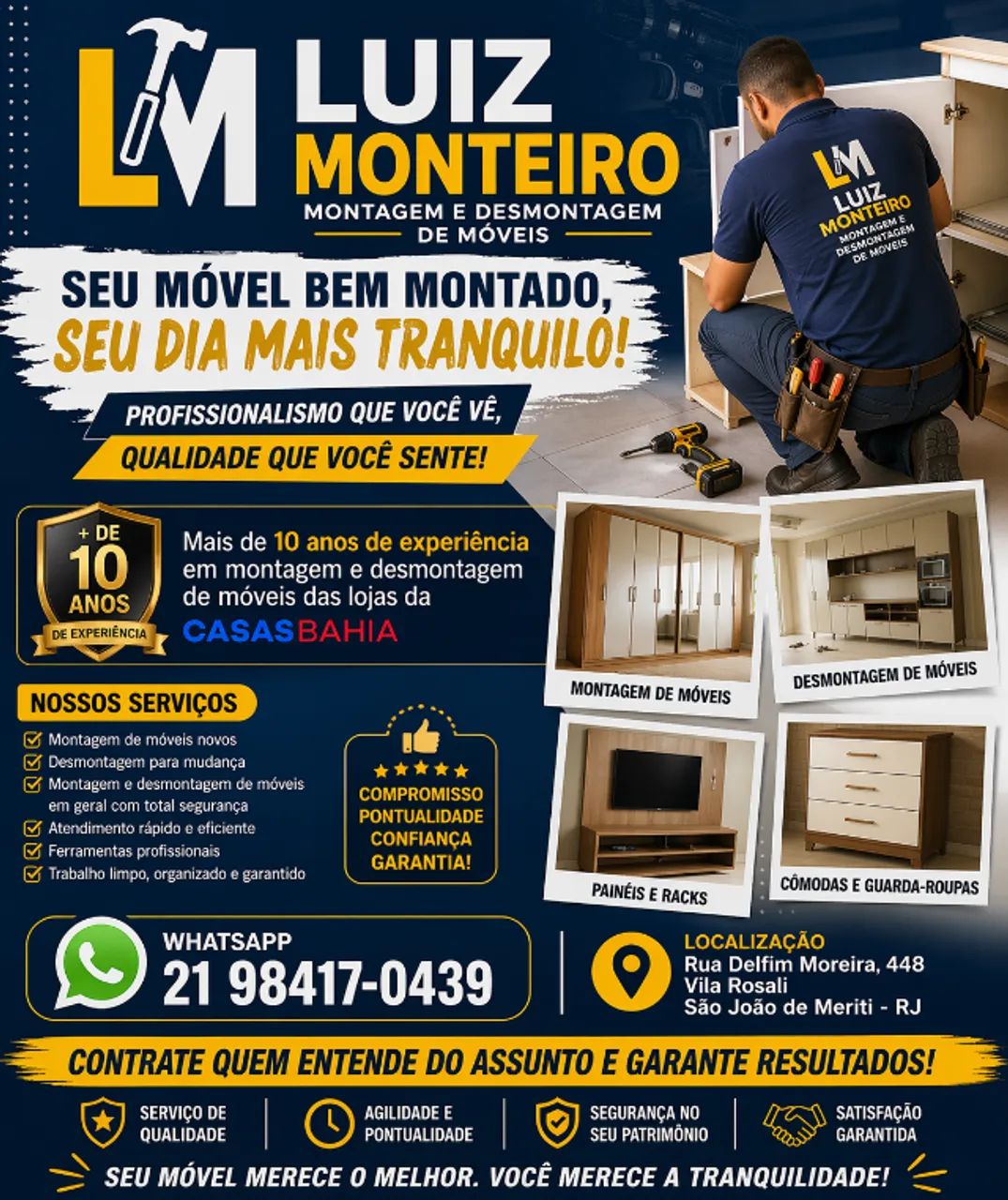 LM MONTAGEM E DESMONTAGEM DE MÓVEIS  - Foto 5