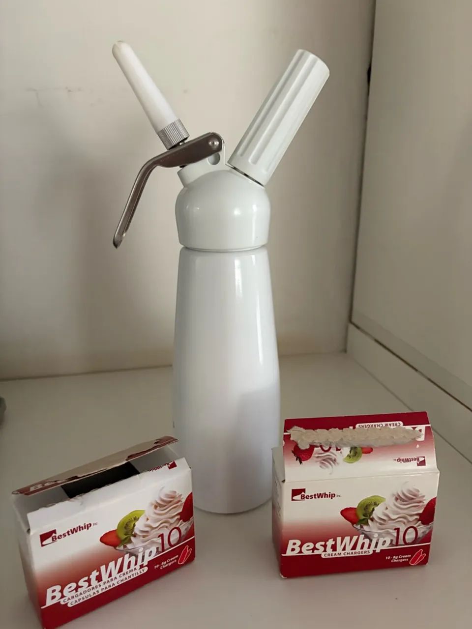 Sifão bestwhip com 14 cápsulas 