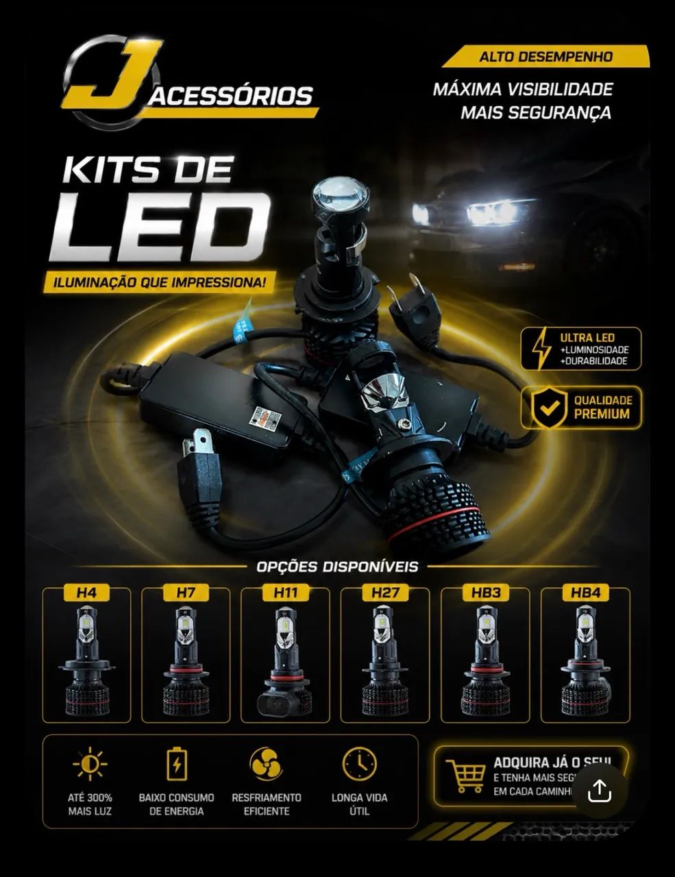 Luta de LEDs ultra 