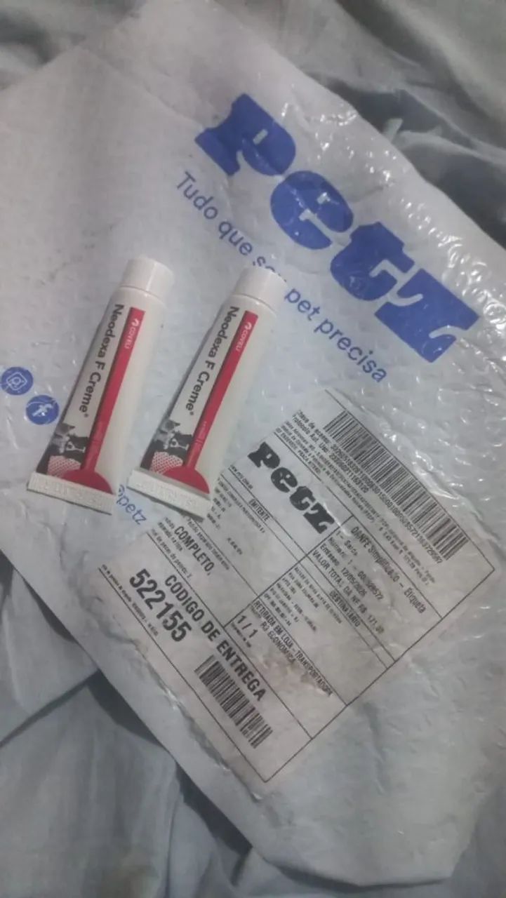 Pomada para cachorro 