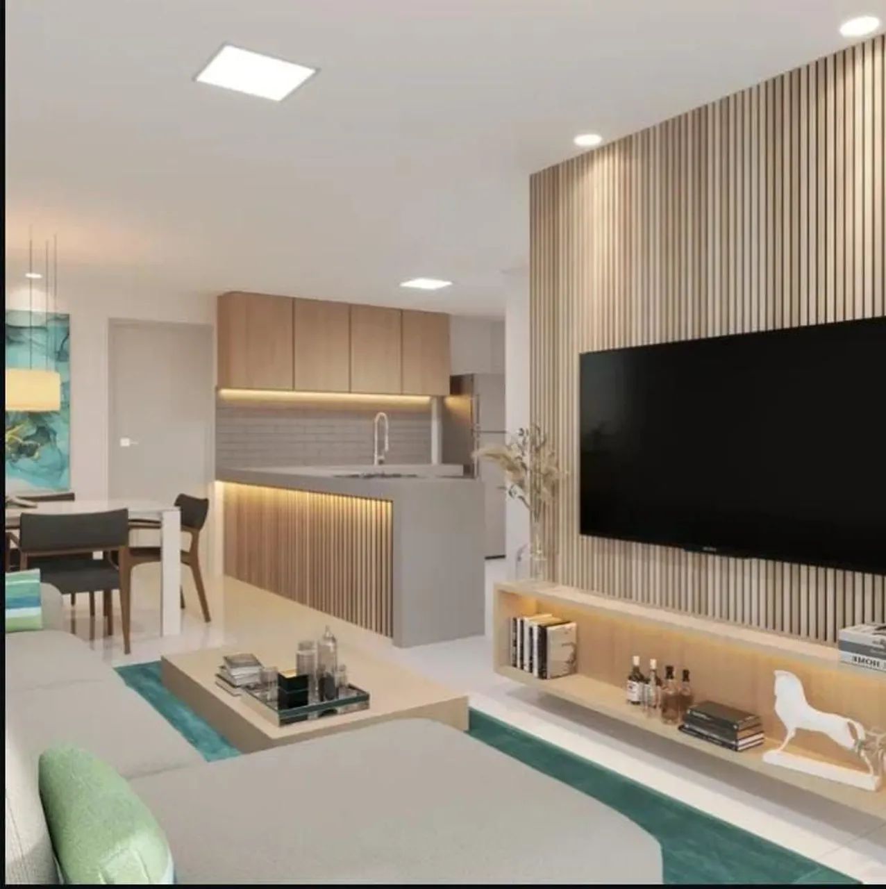 Apartamento moderno a 200m da praia, com 2 quartos, lazer completo e rooftop com piscina e - Foto 3