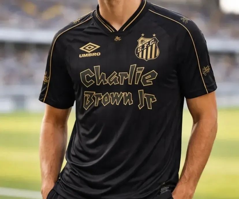 Camisa do Santos Charlie Brown JR 1:1