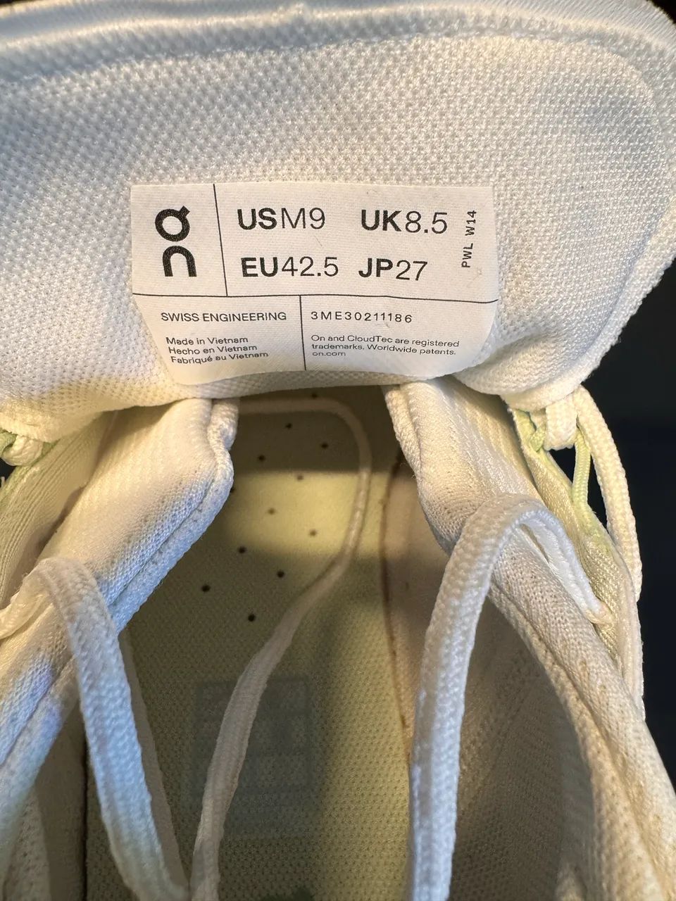  Tênis On Cloudnova 2 Masculino, cor ?White | Sage?, NOVO, sem uso e com caixa original - Foto 4