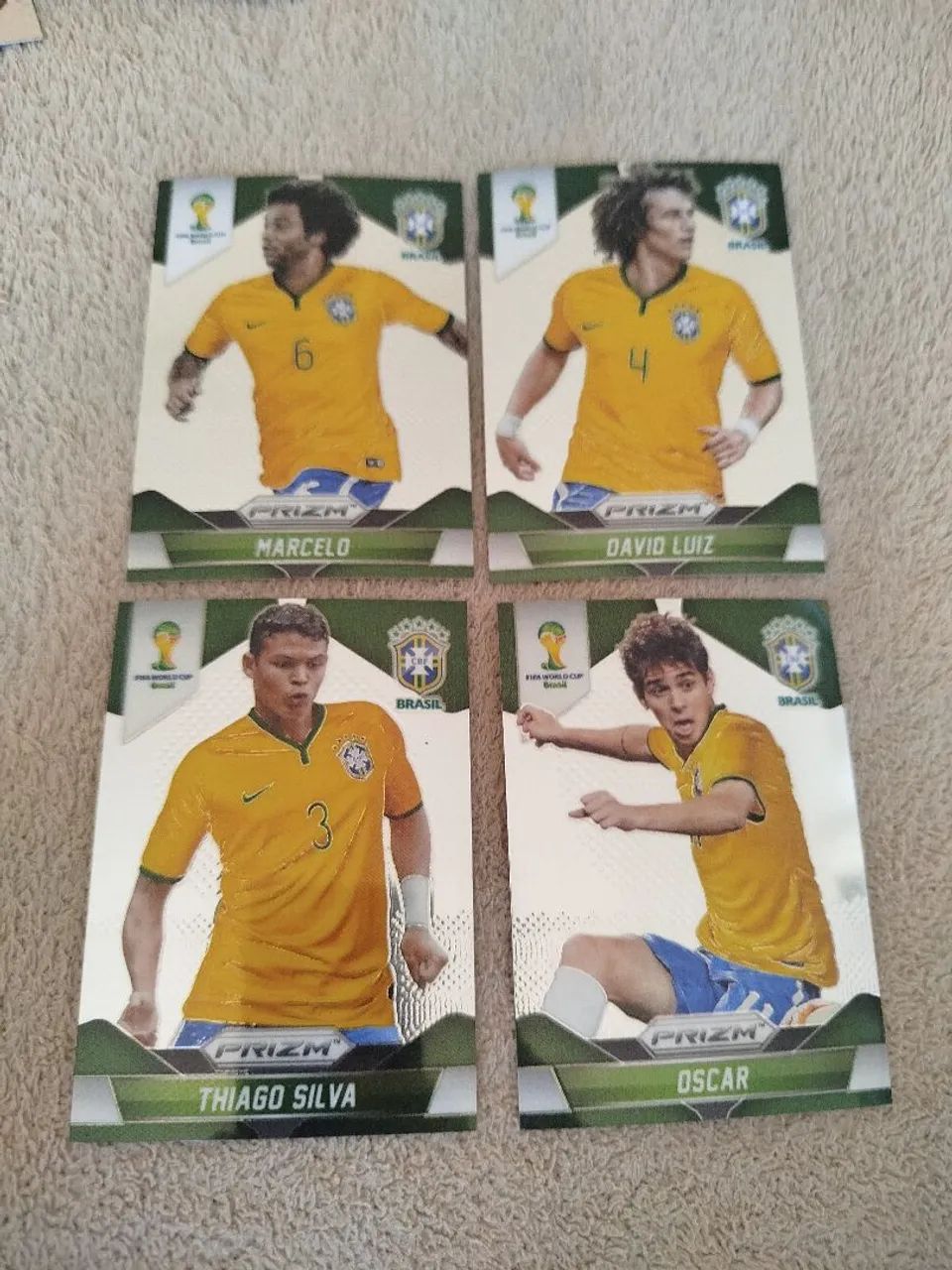 Copa 2014 cards Prizm 