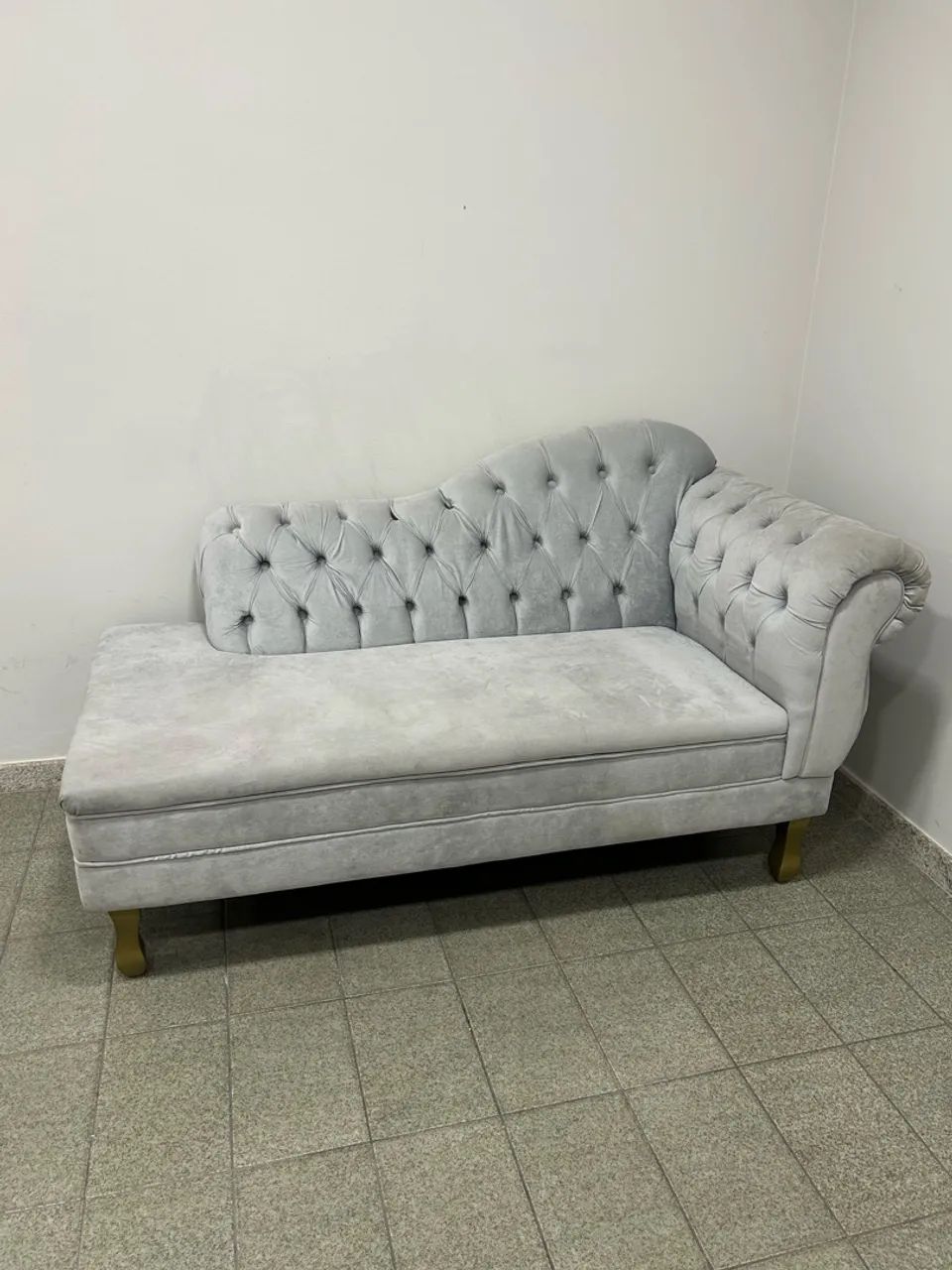 Sofá Chaise Cinza  - Foto 3