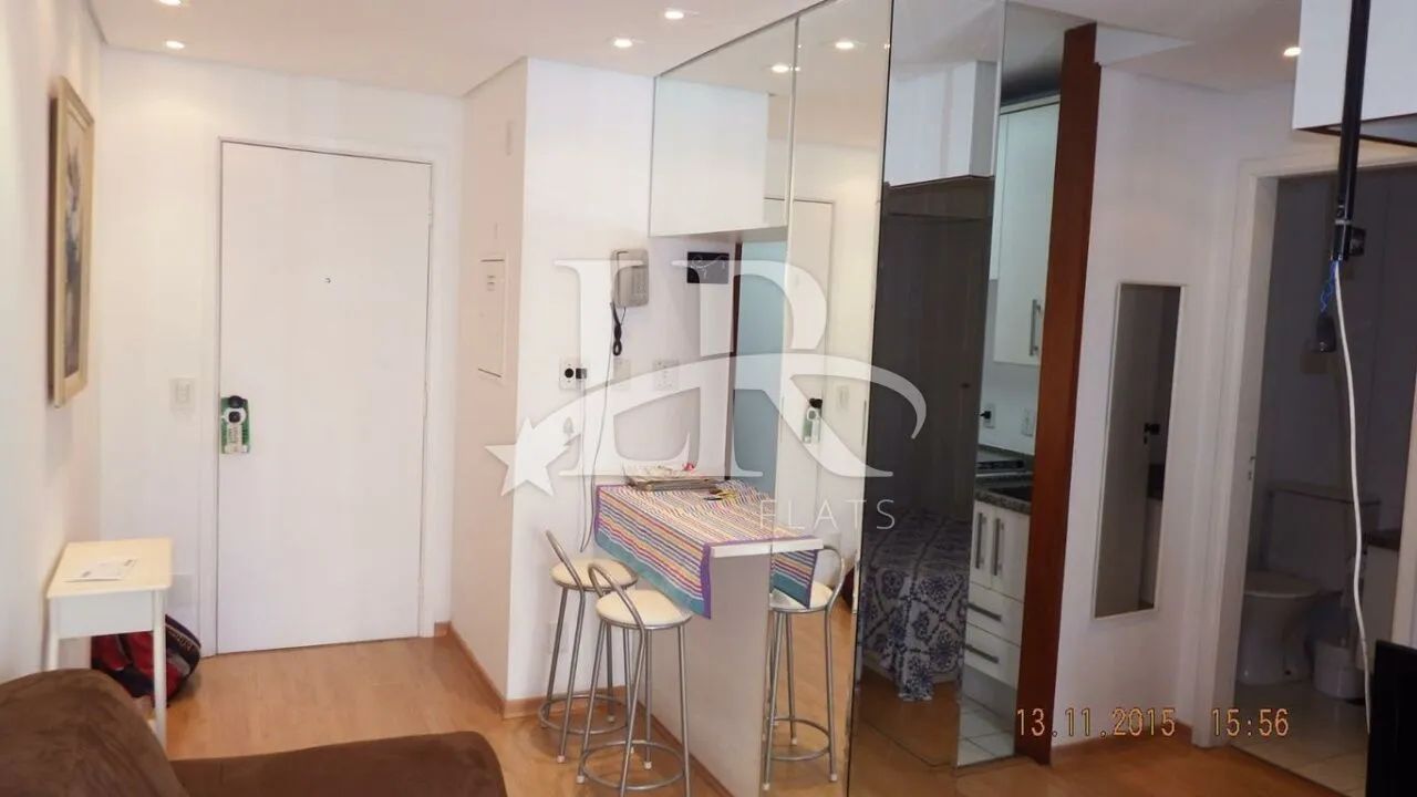 LR Flats Apartamento e Studio - Flat mobiliado de 35m² para alugar em Moema, confira! - Foto 2